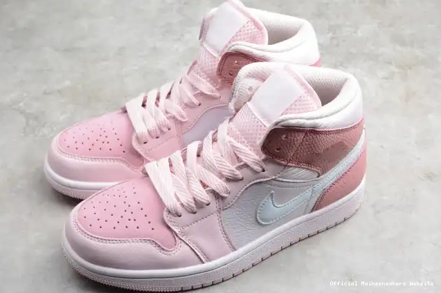 Official Maikesneakers Mid Digital CW5379-600 1 Jordan Pink Air 0405